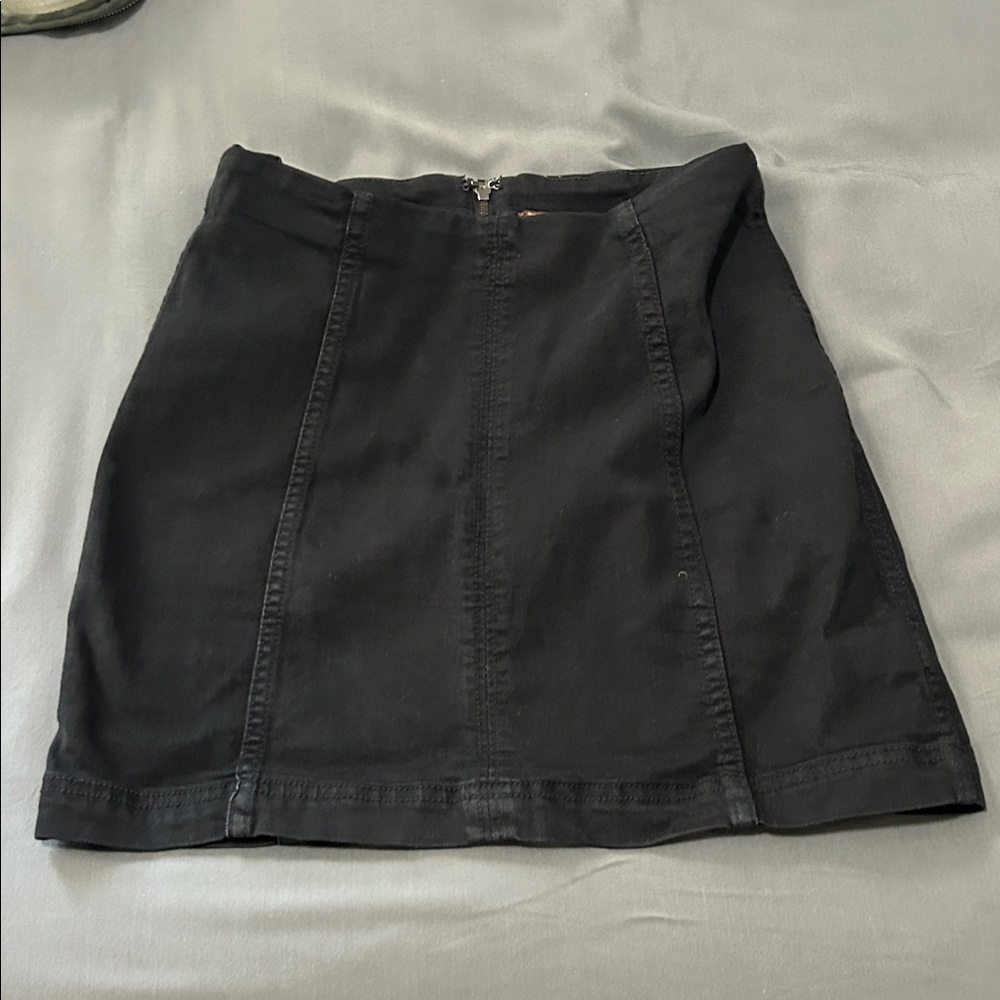 Classic Jean Black Women's Mini skirt by Free People